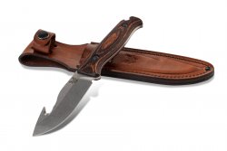 Benchmade 15004: Saddle Mountain Skinner w/Hook and Wood Handle