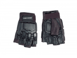 ASG Strike Systems Armour Half-Finger Leather Gloves