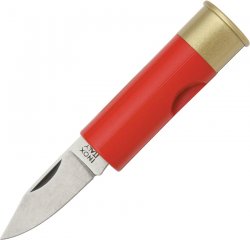 Hallmark Shotgun Shell Knife Red