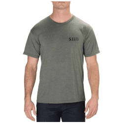 5.11 Tactical Mission SS Tee - Military Green Heather