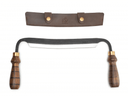 BeaverCraft DK4S Drawknife in Leather Sheath