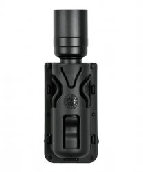 Vega Black orientable polymer lamp holder