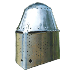 Windlass Great Helm- Medieval Templar Crusaders