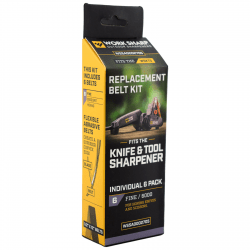Work Sharp Sharpening Belts WSKTS and Ken Onion Edition - 6000 Grit/Fine 6pcs