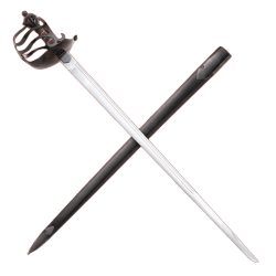 Windlass Mortuary Half Basket-Hilt Sword