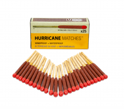 UCO Hurricane Match 25pcs