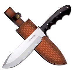 Elk Ridge Black Wood Bowie Knife
