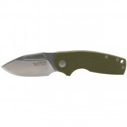 SOG Stout SJ Clip Point - OD/Stonewash
