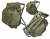 Mil-Tec Backpack with Chair - OD Green