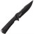 Elite Tactical Bowie Serrated Black - Fixed Blade Knife