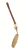 Casström Läder Lanyard med Krok
