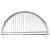 MFH Fox Grill Grate Round Foldable