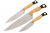 Benchmade 4000-02 Cutlery 3pc Set - Maple Wood/G10