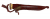Wood Jewel Fire Knife med Tändstål