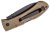Ka-Bar Dozier Folding Hunter - Coyote Brown