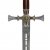 Marto Damascened Templar Sword