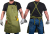 BeaverCraft AP1 Adjustable Green Canvas Work Apron