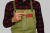 BeaverCraft AP1 Adjustable Green Canvas Work Apron