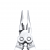 SOG PowerLock V-Cut med Fodral - Satin