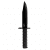 SOG BAR15C Clip Point Bayonet - Black
