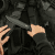 SOG BAR15C Clip Point Bayonet - Black