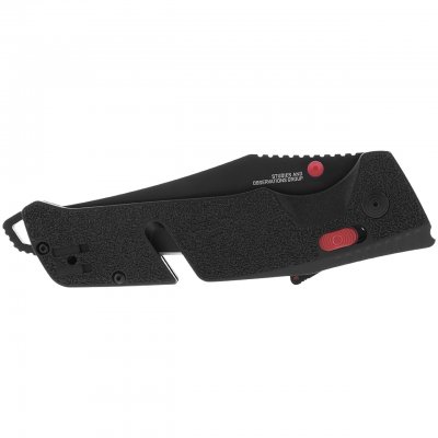 SOG Trident AT Tanto - Black & Red