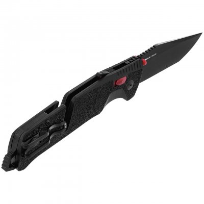 SOG Trident AT Tanto - Black & Red