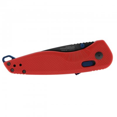 SOG Aegis AT Tanto - Rescue Red + Indigo 