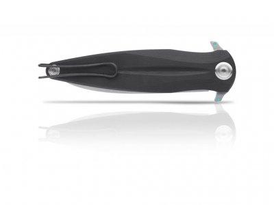 ANV Z400 Stonewash/Plain Edge/G10 Svart/Liner Lock