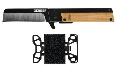 Gerber Combo Quadrant Fällkniv + Barbill Wallet