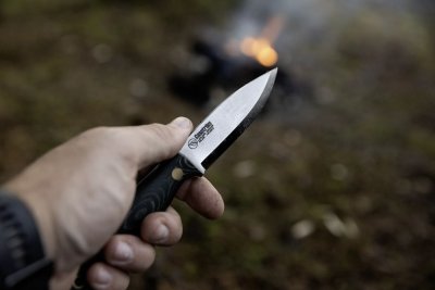 Casström No.8 SFK - Green Micarta