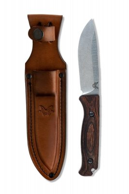 Benchmade 15002: Saddle Mountain Skinner w Wood Handle