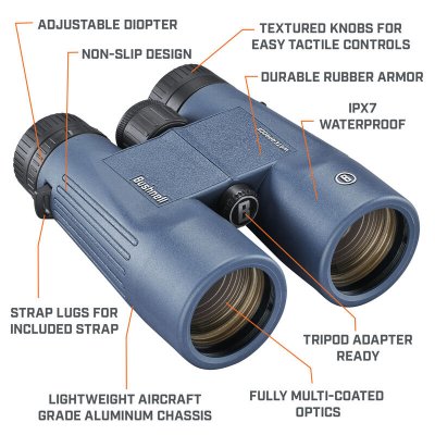 Bushnell H2O 10x42 Roof