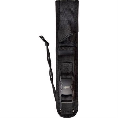 Elite Tactical Bowie Serrated Black - Fixed Blade Knife
