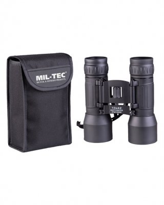 Mil-Tec Binoculars 10x42 - Black