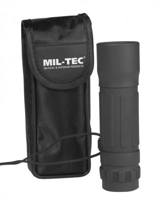 Mil-Tec Black Monocular 10x25