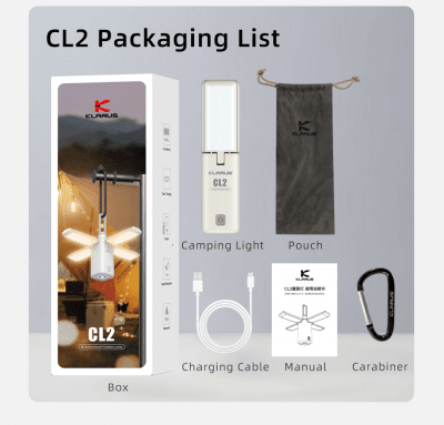 Klarus CL2 - 750LM IPX5 - Forest Green