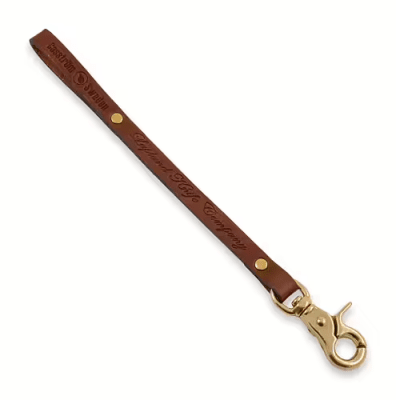 Casström Läder Lanyard med Krok