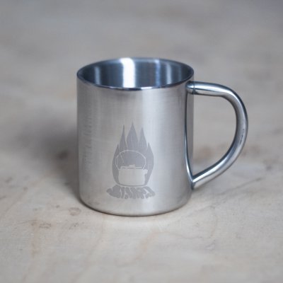 Lemmel Kaffe Rostfri "Elden" Dubbelvägg 220ml