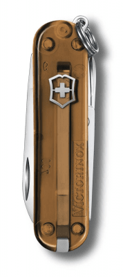 Victorinox Classic SD Transparent - Chocolate Fudge