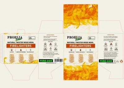 Proelia Wood Wool Tändmaterial 25-pack