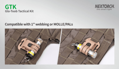 Nextorch Taktiskt Kit for GLO-TOOB