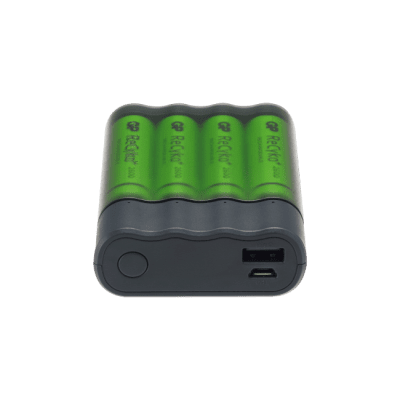 GP Charge AnyWay Batteriladdare inkl. Batterier