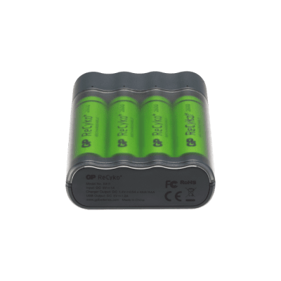 GP Charge AnyWay Batteriladdare inkl. Batterier