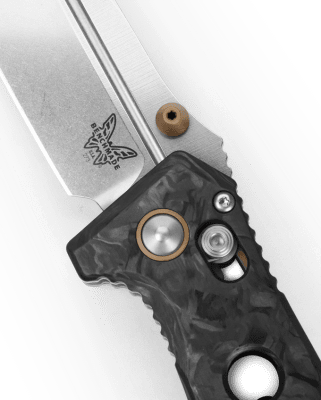 Benchmade 273-03 Mini Adamas Marbled Carbon Fiber