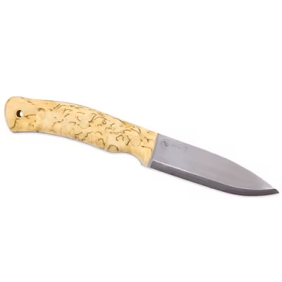 Casström No.10 Swedish Forest Knife - Curly birch Sleipner