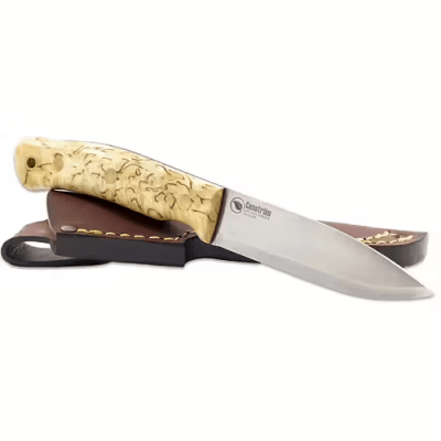 Casström No.10 Swedish Forest Knife - Curly birch Sleipner