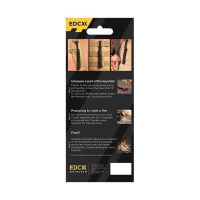 EDCX Firecord Keychain - Lizzard