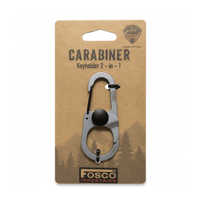 Fosco Carabiner key holder 2 in 1