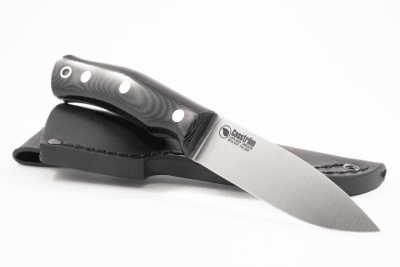 Casström No.10 Swedish Forest Knife - Black micarta Stainless